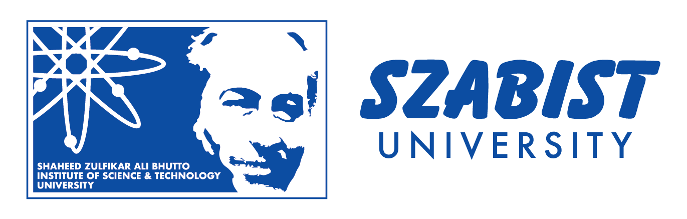 SZABIST University Logo (Blue Horizontal) (7)